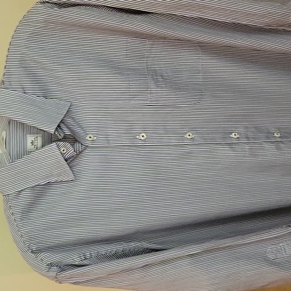 PETER MILLAR COTTON BUTTON DOWN SHIRT...LARGE - Picture 3 of 8